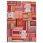 Persisk Patchworkmatta Arkiio Flerfärgad 165x233