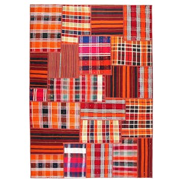 Persisk Patchworkmatta Arkiio Flerfärgad 164x236