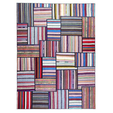 Persisk Patchworkmatta Arkiio Flerfärgad 170x232