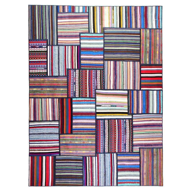 Persisk Patchworkmatta Arkiio Flerfärgad 170x232