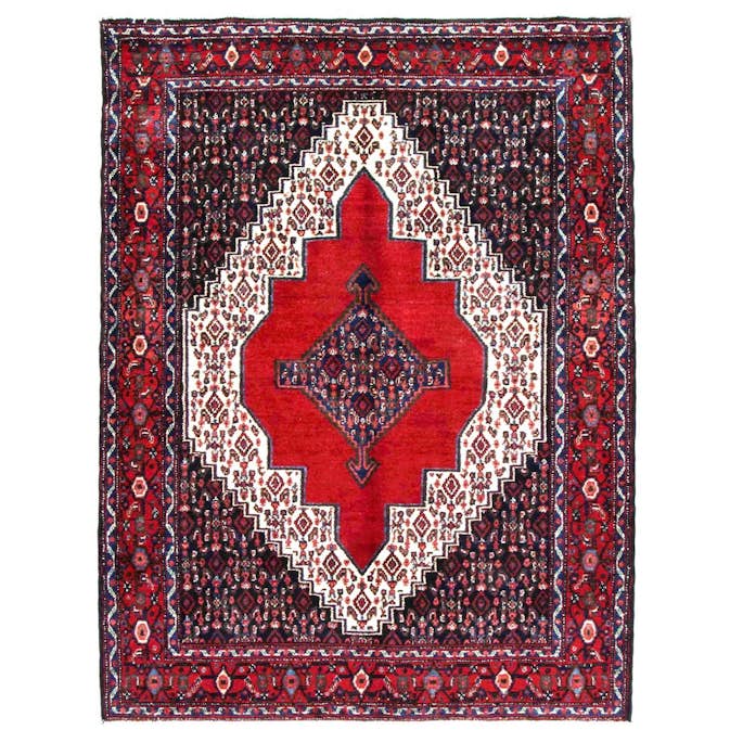 Handvävd Matta Arkiio Persisk Enkelvävd Senneh 118x163