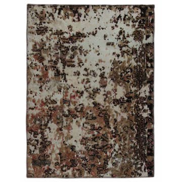 Persisk Matta Arkiio Creme/Brun Vintage 91x124