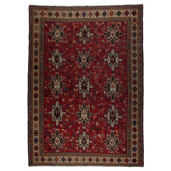 Persisk Matta Arkiio Varni Azerbajdzjan Kelim 211x292