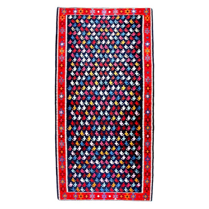 Persisk Matta Arkiio Bidjar Kelim 132x281