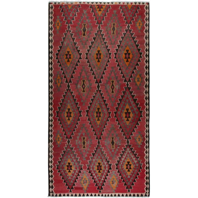 Persisk Matta Arkiio Hashtrud Kelim 173x341