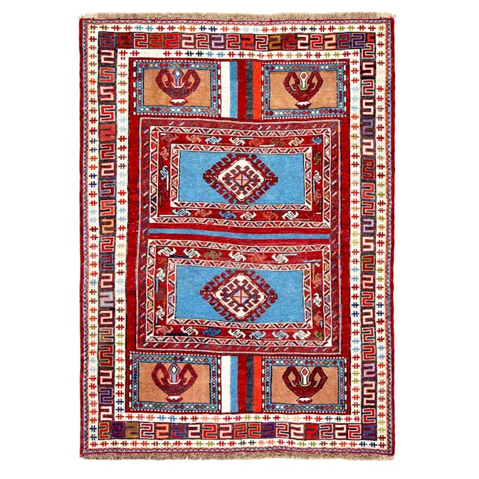 Persisk Matta Arkiio Varni Ardebil Kelim 103x141