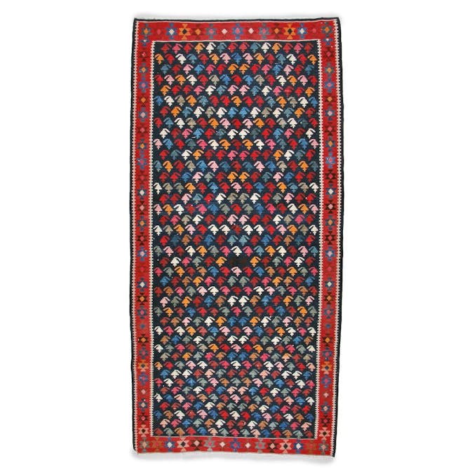 Persisk Matta Arkiio Bidjar Kelim 132x276