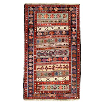 Persisk Matta Arkiio Varni Ardebil Kelim 120x200