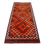 Persisk Matta Arkiio Kelim Flerfärgad 145x360