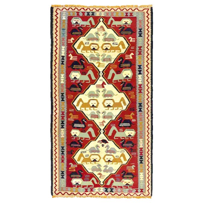 Persisk Matta Arkiio Ardebil Kelim 90x170