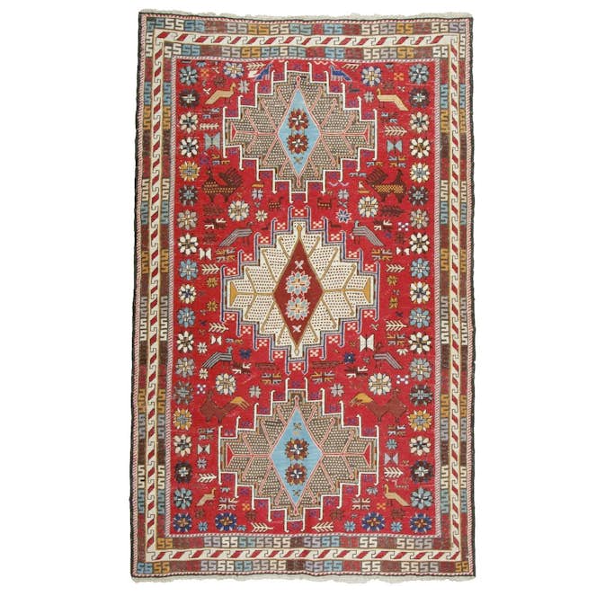 Persisk Matta Arkiio Varni Ardebil Kelim 124x205