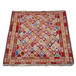 Persisk Matta Arkiio Varni Ardebil Kelim Flerfärgad 106x142