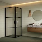 Duschhörn Hietakari Bläk 762 Tokyo Vändbara Dörrar