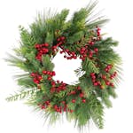 Krans Nordic Winter med Bär och Barr