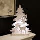 Juldekoration Nordic Winter 3D LED med Renmotiv