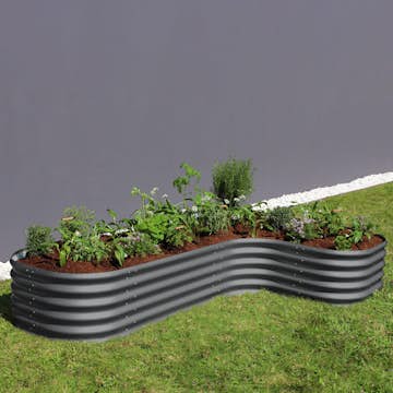 Odlingskant Vitavia Curve 401 Antracit