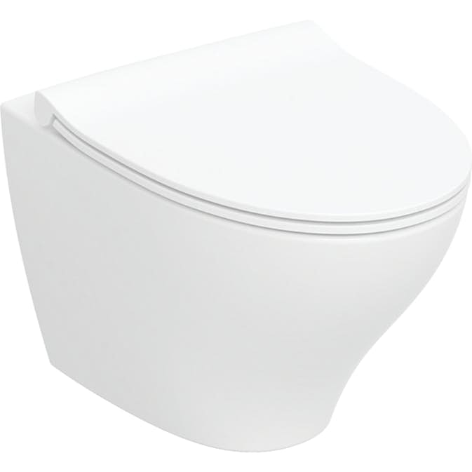 Vägghängd Toalettstol Ifö Spira Modern Rimfree