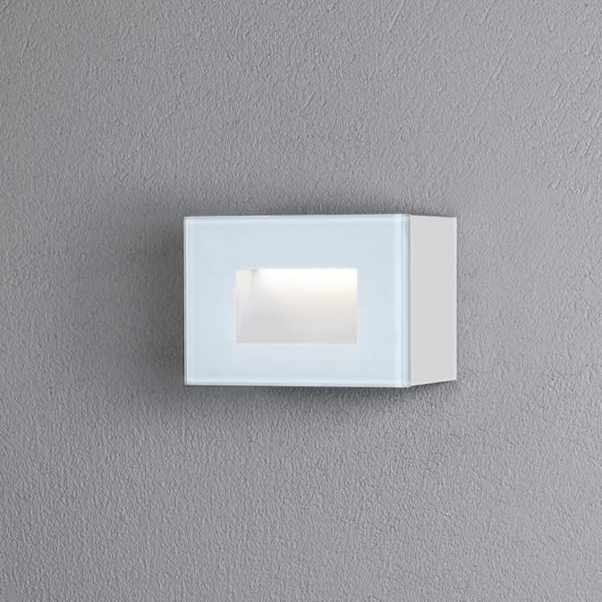 Vägglykta Gnosjö Konstsmide Chieri 4W LED Rektangulär