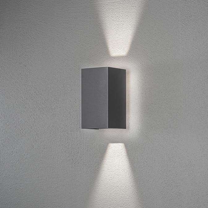 Vägglykta Gnosjö Konstsmide Cremona Upp/Ned/Bak 3X3W High Power LED