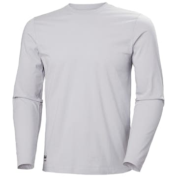 T-Shirt Helly Hansen Workwear 79169 L.Grå Långärm Manchester