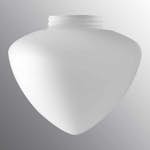 Kupa Ifö Electric Valje Vitt Matt Opal 99 mm