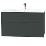 Tvättställsskåp Miller Badrum City 100 för Heltäckande Tvättställ