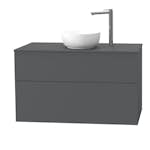 Tvättställsskåp Miller Badrum City 100 för Bänkskiva