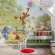 Barntapet Komar Disney Nalle Puh Ballong 8-460, Papperstapet för Barnrum