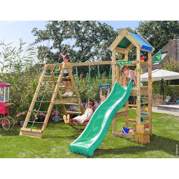 Klätterställning Jungle Gym Patio 2 Gungor & Rutschkana