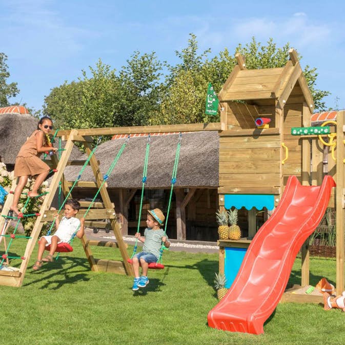 Lektorn Jungle Gym Resort Klättermodul & Rutschkana