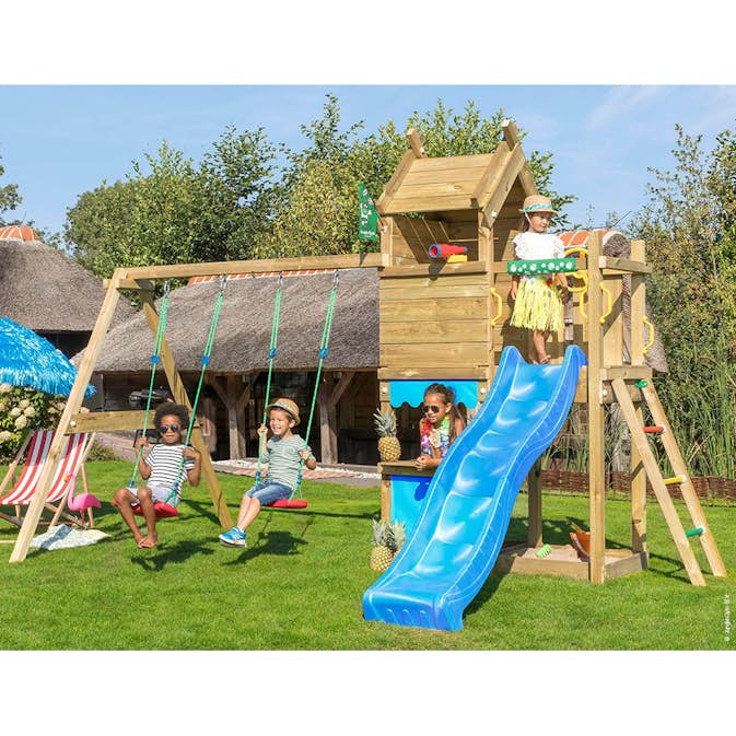 Lektorn Jungle Gym Resort Gungmodul & Rutschkana