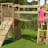 Hängbromodul Jungle Gym Bridge Module 2.1 Komplett Trä