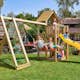 Lektorn Jungle Gym Cubby Komplett Inkl Climb Modul X'tra och Rutschkana