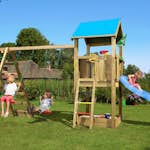 Lektorn Jungle Gym Castle Inkl Climb Modul X'tra och Rutschkana