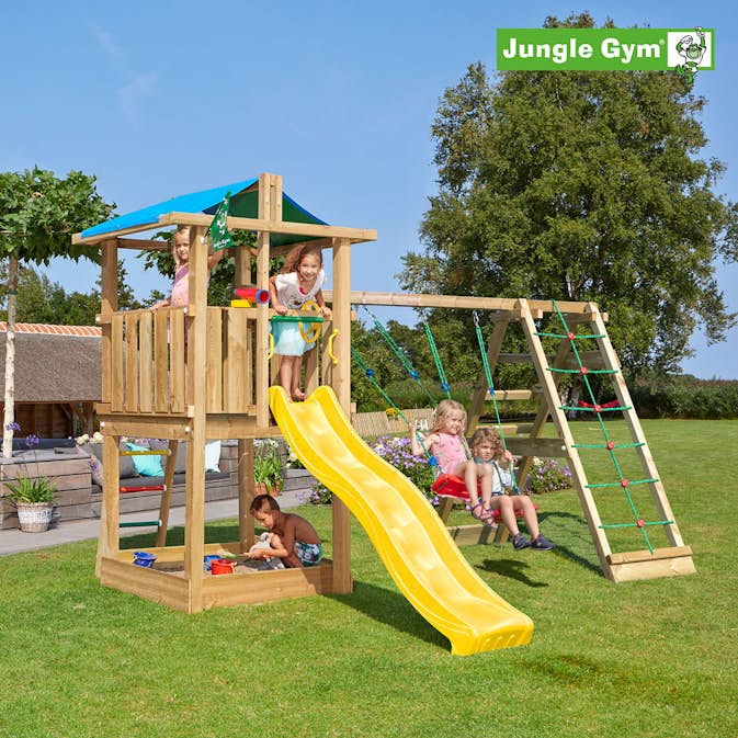 Lektorn Jungle Gym Hut Komplett Inkl Climb Modul X'tra
