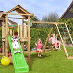 Lektorn Jungle Gym Home Komplett Inkl Climb Modul X'tra och Rutschkana A