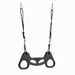 Trapetsgunga Nordic Play Plast med Rep Svart