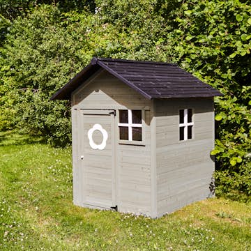 Lekstuga Nordic Play Grå/Svart 158x148x132 Cm