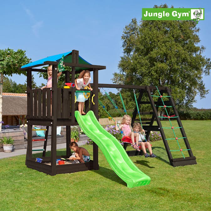 Lektorn Jungle Gym Hut Komplett Inkl Climb Module Xtra