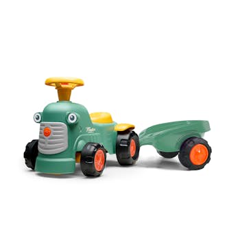 Traktor Falk Maurice Med Ratt, Tuta & Släp