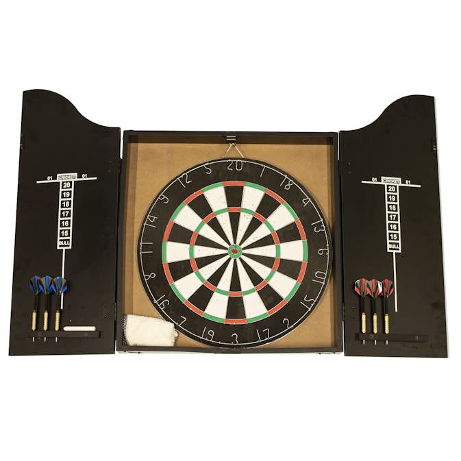 Darttavla Nordic Games Med Skåp & Pilar