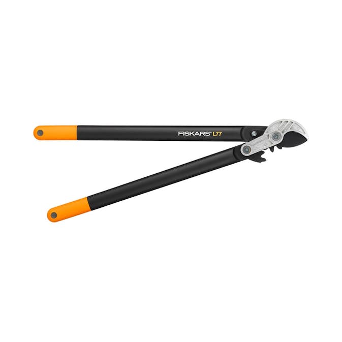 Grensax Fiskars Powergear II L77 med Utväxling & Mothåll