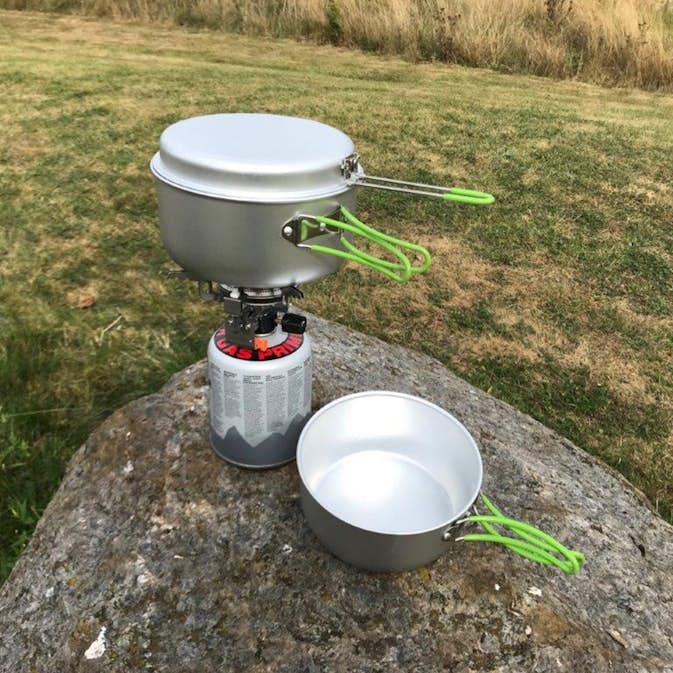 Matlagningsset Briv inkl gasbrännare