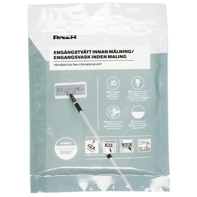 Engångstvätt Anza För Vägg & Tak