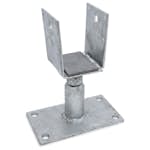 Stolphållare FAST CSFA 70-120x80 mm CE