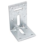 Vinkelbeslag FAST ABU 90x60x2,5x60 mm Oval