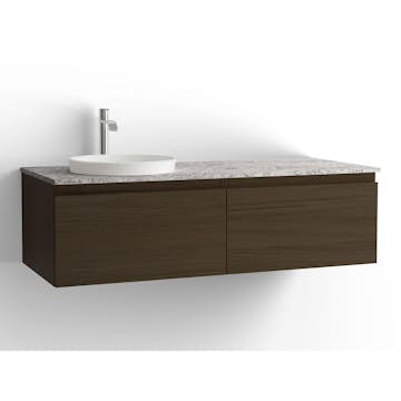 Tvättställsskåp Vedum Flow 1200 med 2 Lådor