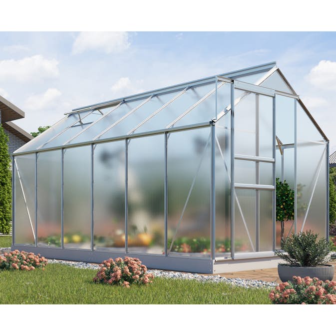 Växthus Vitavia Venus med Sockel 7,5 kvm