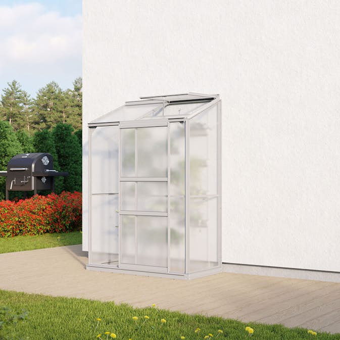 Växthus Plast Vitavia Ida 900 med Polykarbonat och Sockel