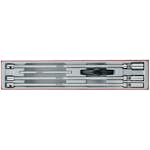 Tändstiftshylssats 5 delar med 3/8 tum fäste Teng Tools TTXTB05